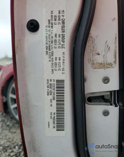 2013 Chrysler 300C from USA, damaged, VIN 2C3CCAET1DH516886